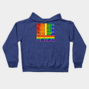 Pride with Guitars Kids Hoodie